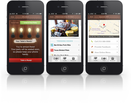 mobile app for restaurants